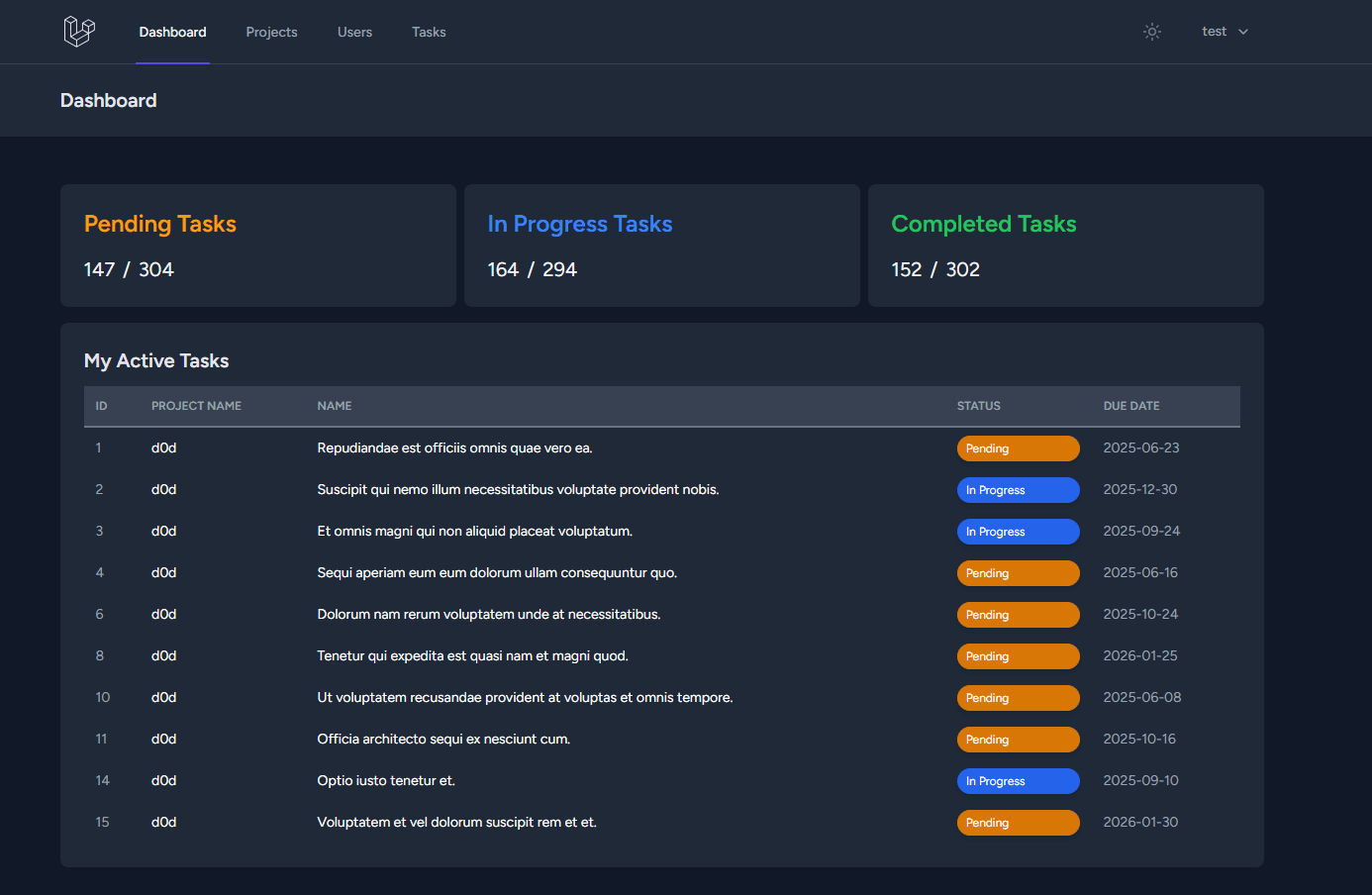 Simple Project Management