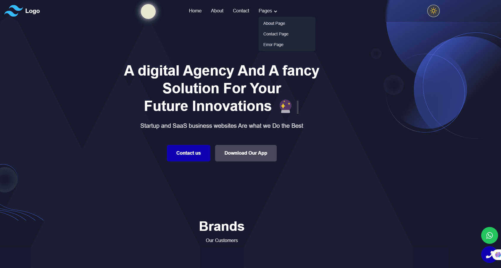 Business Template for startups
