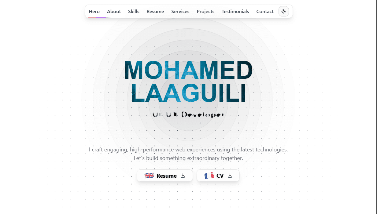 Personal Portfolio 2024 Personal Portfolio 2024